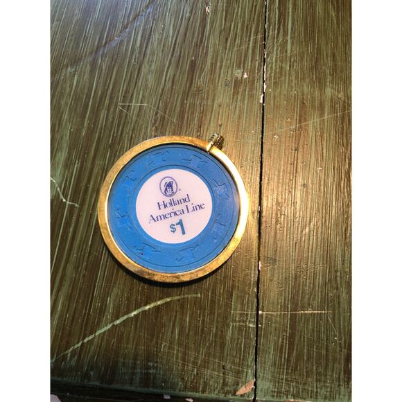 Holland America Line $1 Poker Chip - Picture 1 of 2